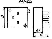 СП3-39А 1Вт 3.3 кОм фото 3
