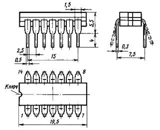 К158ТВ1 микросхема фото 2 К158ТВ1 микросхема фото 2