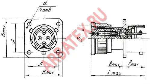 СНЦ23-61/36В-1-В вилка Разъемы разное фото фото 2