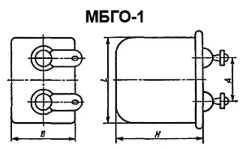 МБГО-1 315в 4 мкф фото 3 МБГО-1 315в 4 мкф фото 3