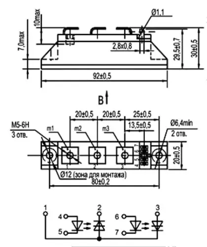 МТО2-25-8 силовой модуль фото 3 МТО2-25-8 силовой модуль фото 3