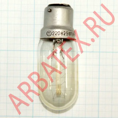 Ц 220-25-1 b22 лампа накаливания фото 4 Ц 220-25-1 b22 лампа накаливания фото 4