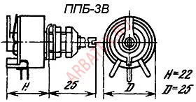 ППБ-3В-3вт 1.5 кОм фото 2 ППБ-3В-3вт 1.5 кОм фото 2
