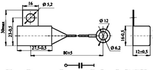 К73-21В 100в 2.2 мкф фото 3
