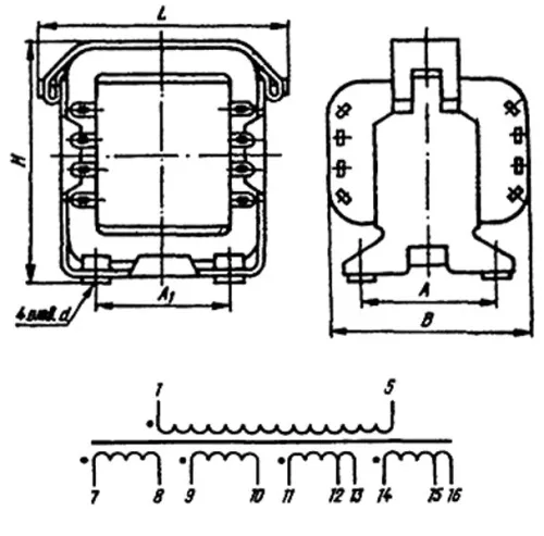 ТН31-127/220-50 трансформатор фото 3 ТН31-127/220-50 трансформатор фото 3