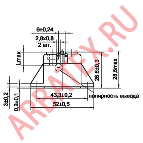 ТСО165-63-8 тиристор фото 3