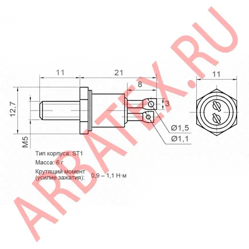2ТС112-10-7 тиристор фото 3