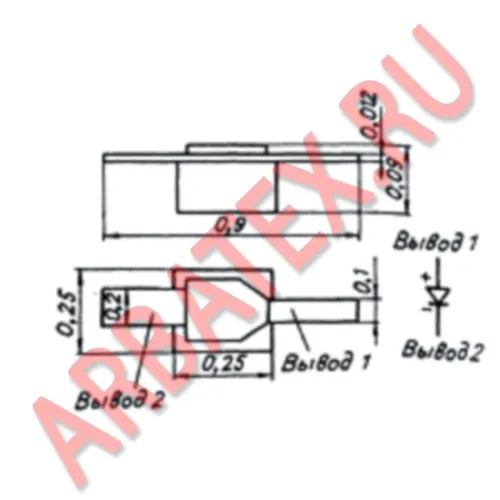 2А131А-4 диод фото 3